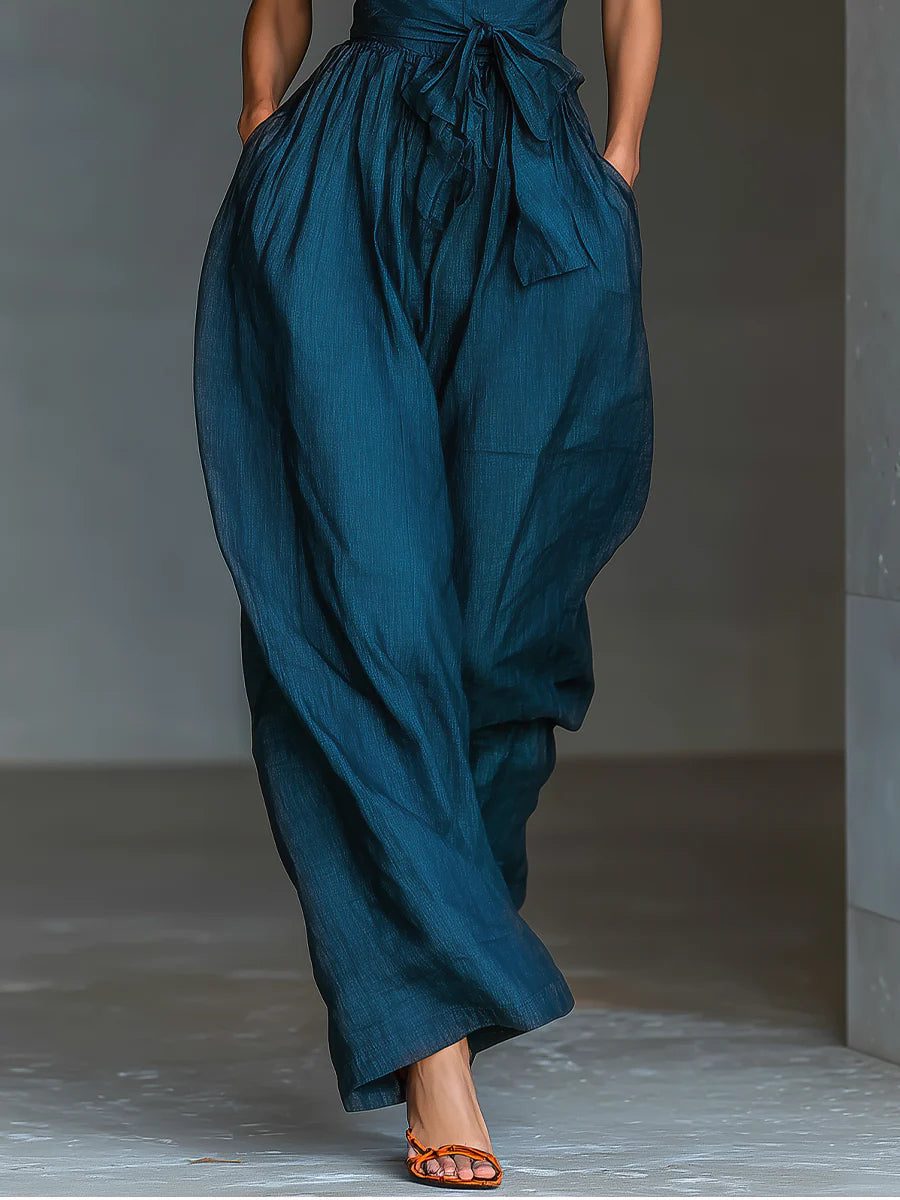 Nadia Halter Bredbenet Jumpsuit