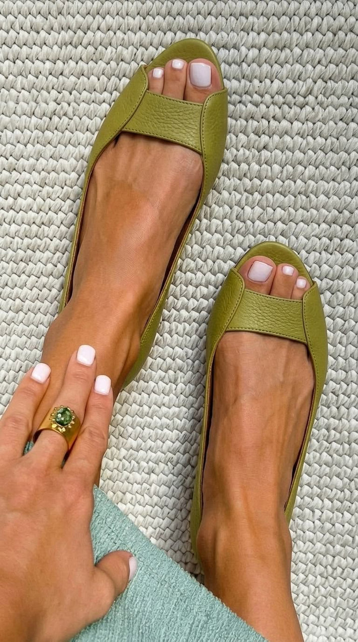 Adelina | Guld Sandaler Komfort Chic