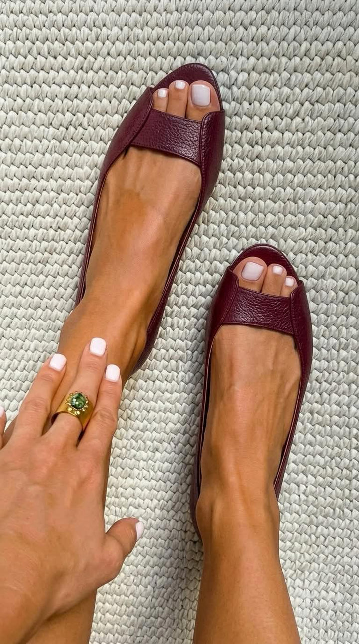 Adelina | Guld Sandaler Komfort Chic