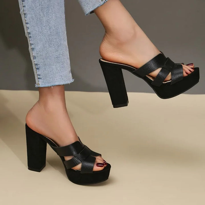 Elena™ | Ubesværet Platform Elegance Hæle
