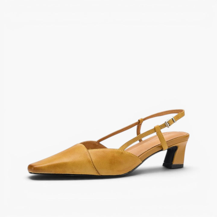 Serelle | Læder Slingback Hæle