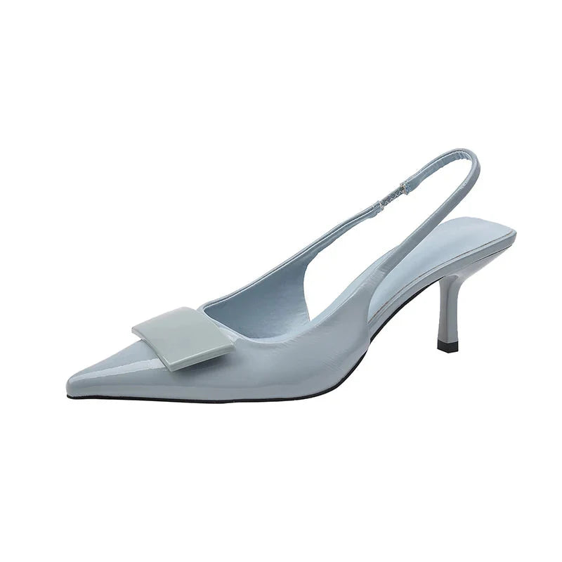 Hannah | Kontor Slingback Kitten Hæle