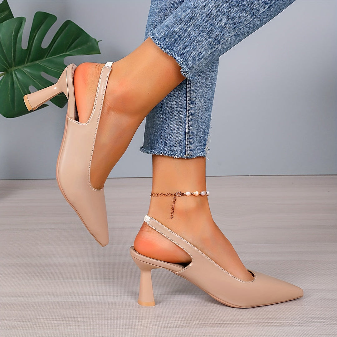 Sophia | Kvinders Spidse Slingback Hæle