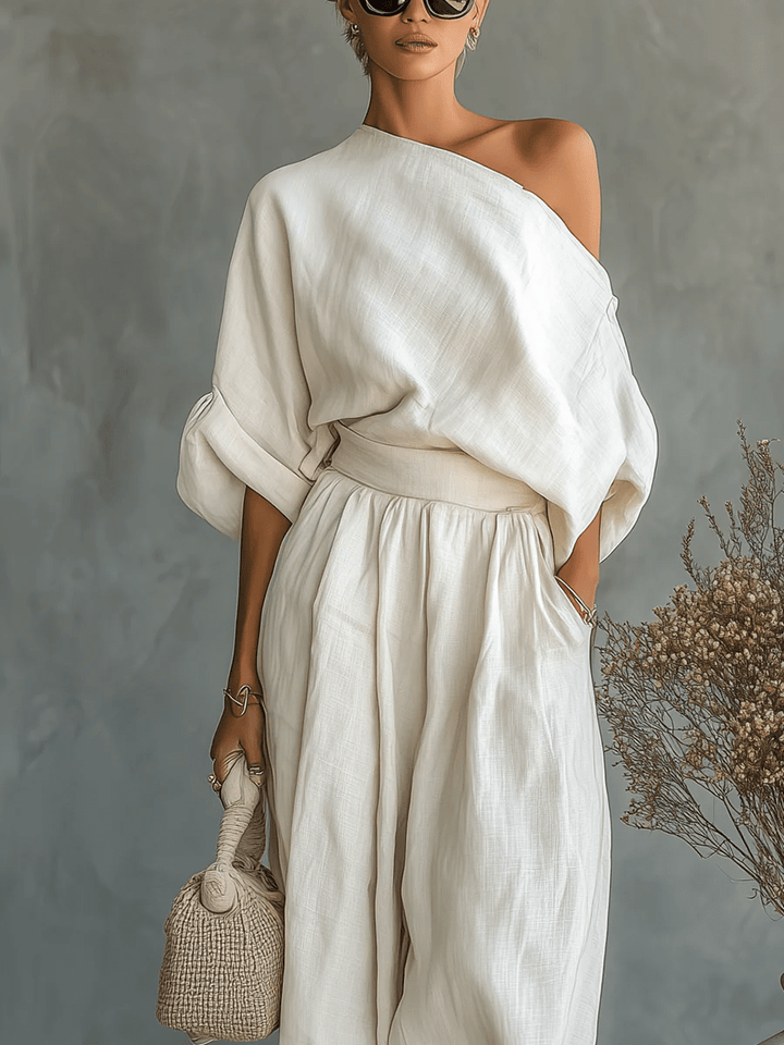Mila™ || Sæt 2 dele off-the-shoulder